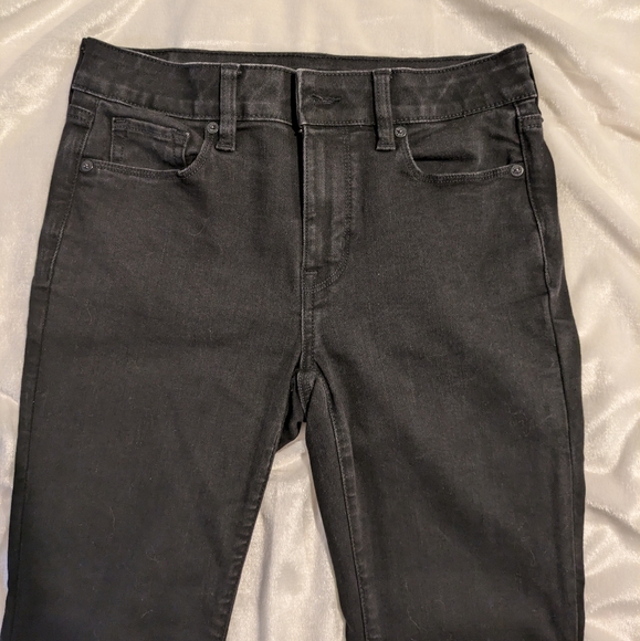 🎁 AE Next Level High-Waisted Skinny Kick Jean 4 Short - Picture 7 of 10